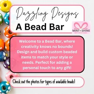 🎀 Bead Bar - 1:1 / Live Shows 🎀 Comment Below to get started 🎀
